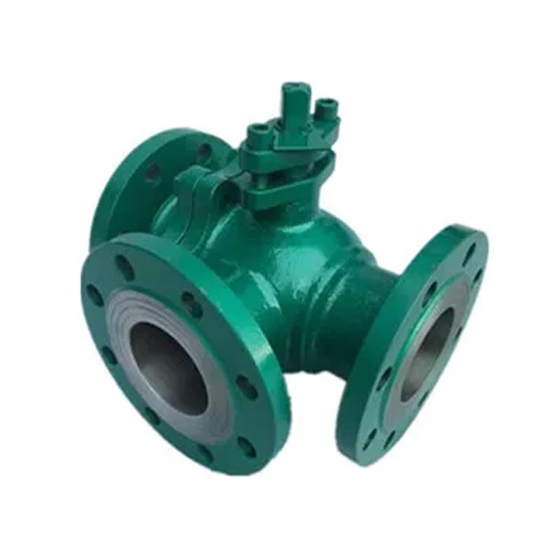 PN16 Valve à billes à trois voies