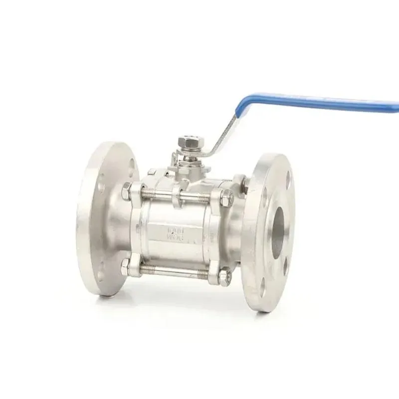 3PC DIN Flanged Ball Valve