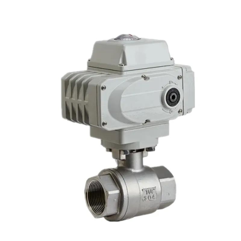 2PC Electromagnetic Stainless Steel Ball Valve