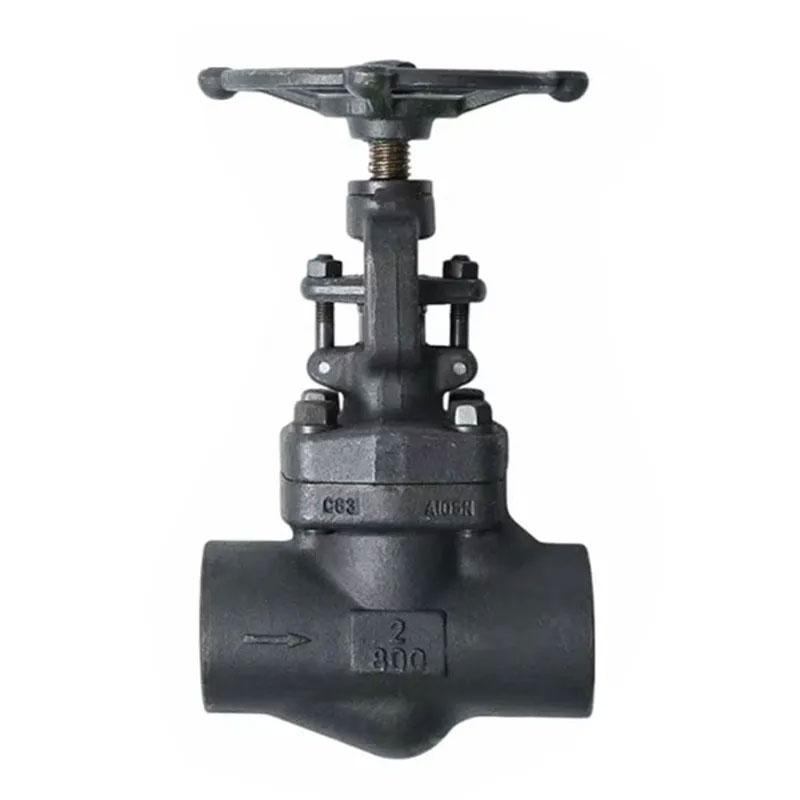 API 602 Ends filetés Forgés Globe Valve Classe 800