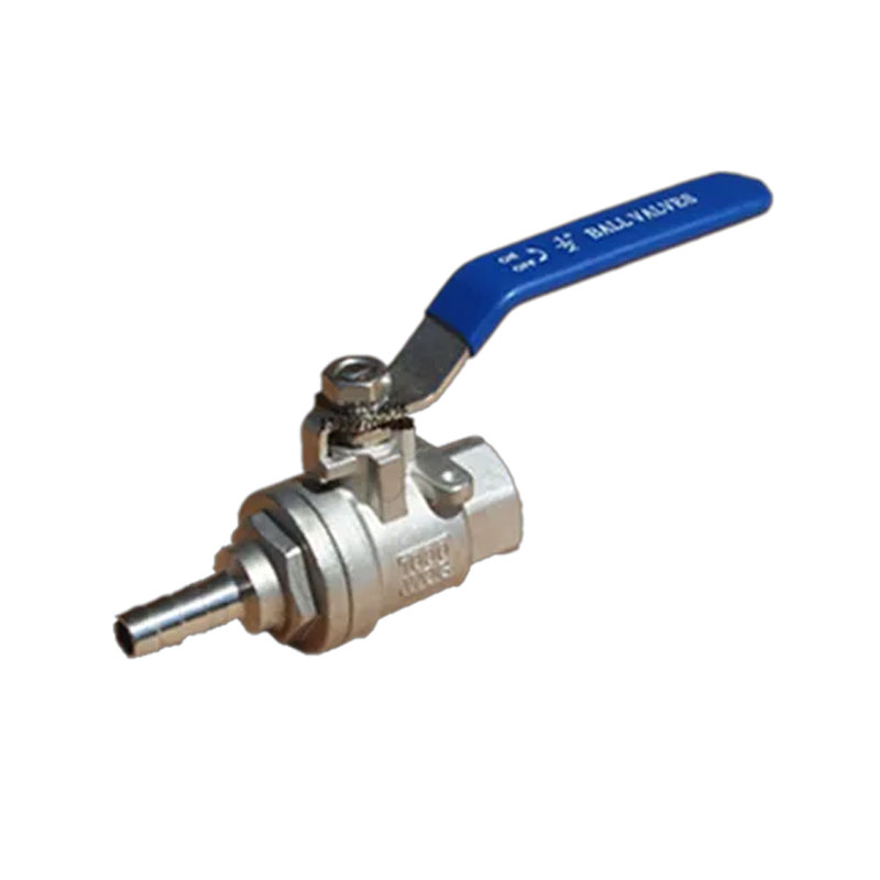 Valve à billes 2pc en acier inoxydable