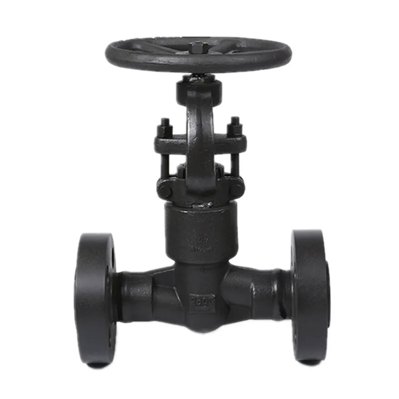 Valve de globe de joint à pression à bride en acier forgé