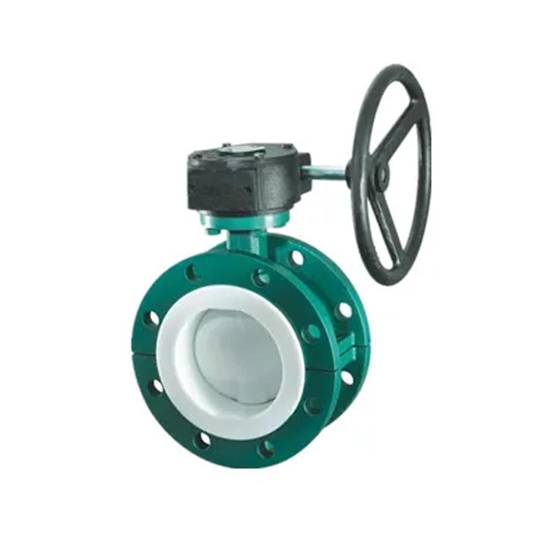 Valve de papillons doublés de vitesse de verrou
